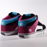 Обувь жен Etnies Rvm Black/White/Pink артикул 7371b.